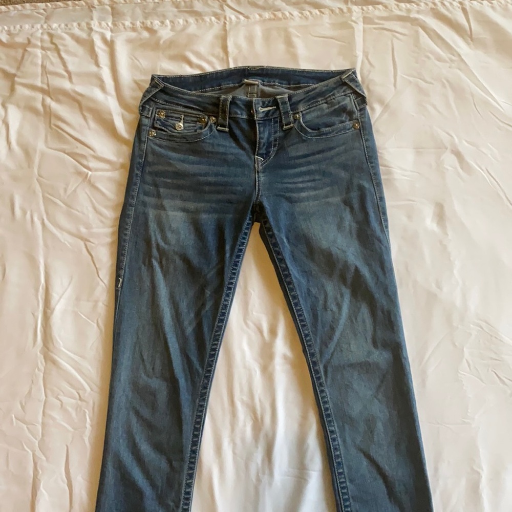 True religion skinny jeans size 28